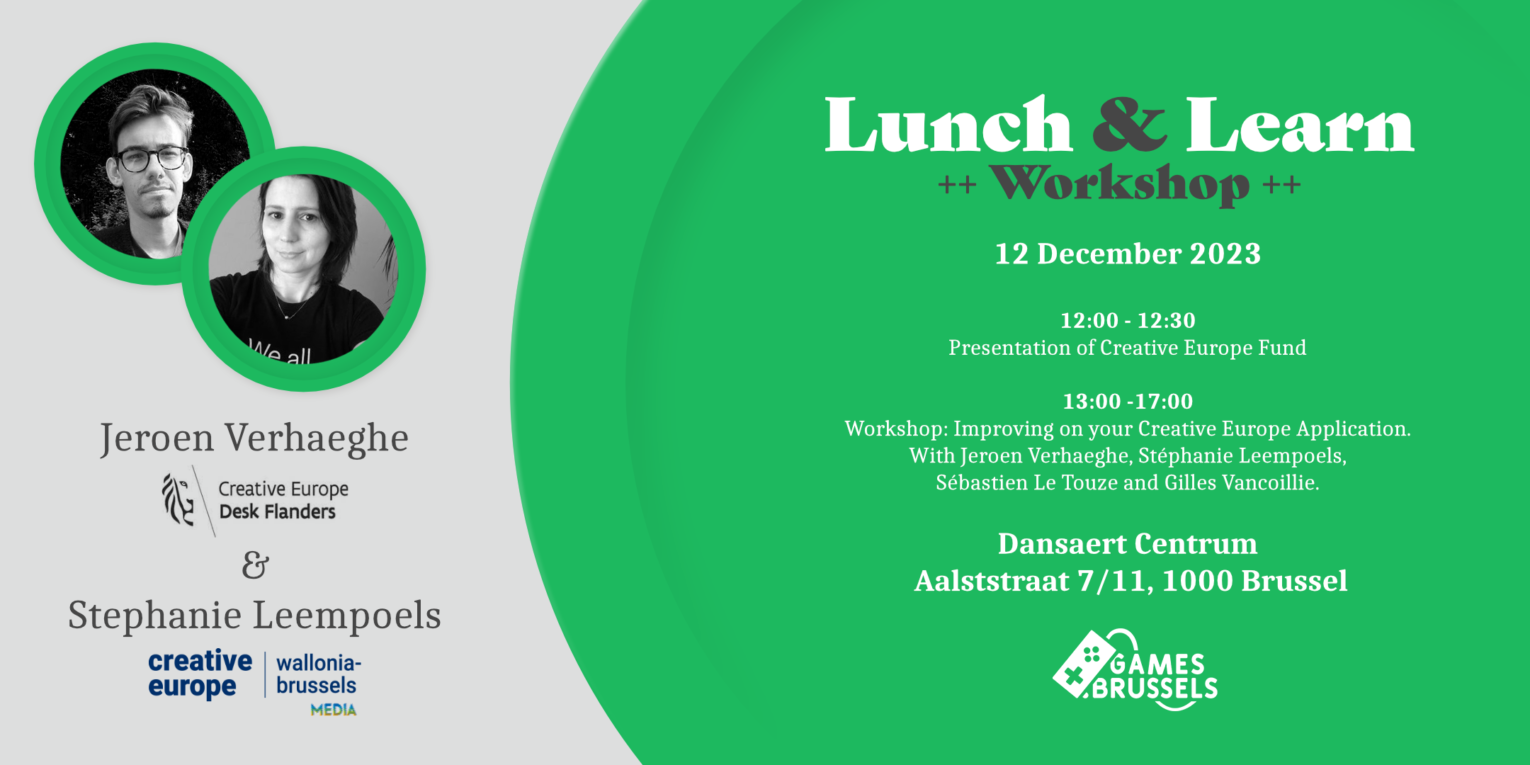 Lunch & Learn + Workshop: Improve Your Creative Europe Application