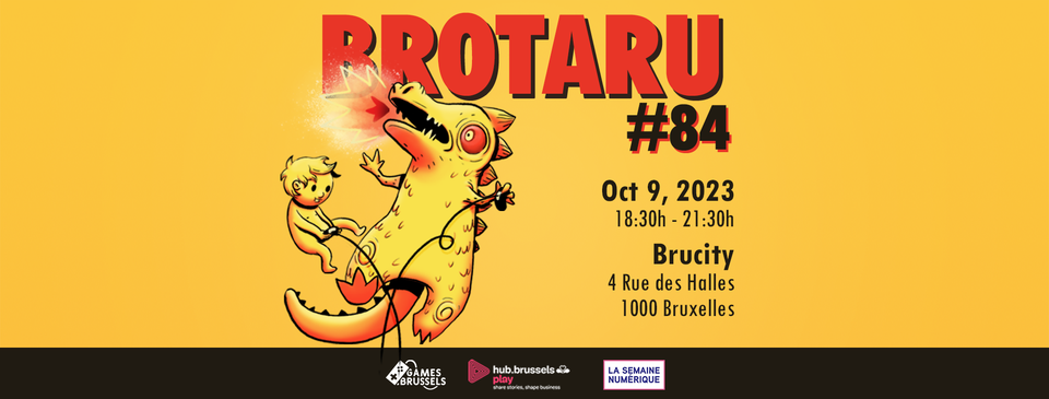 Brotaru #84 – October 9th, 2023 | A Celebration of Game Creation… With beers!